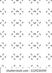 Seamless vector pattern in geometric ornamental style