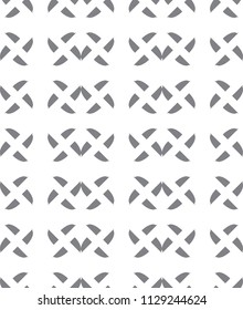 Seamless vector pattern in geometric ornamental style