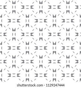 Seamless vector pattern in geometric ornamental style