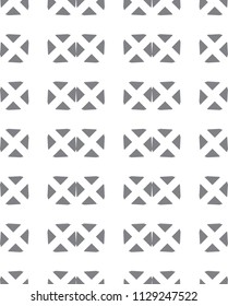 Seamless vector pattern in geometric ornamental style