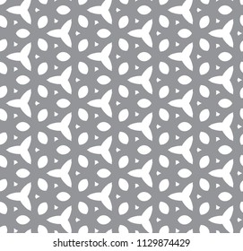 Seamless vector pattern in geometric ornamental style