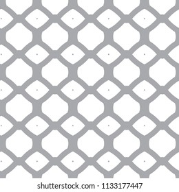 Seamless vector pattern in geometric ornamental style