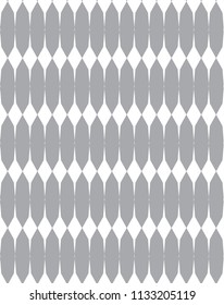 Seamless vector pattern in geometric ornamental style