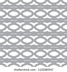 Seamless vector pattern in geometric ornamental style