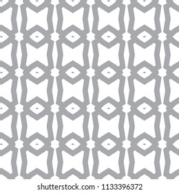 Seamless vector pattern in geometric ornamental style