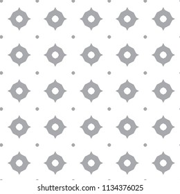 Seamless vector pattern in geometric ornamental style