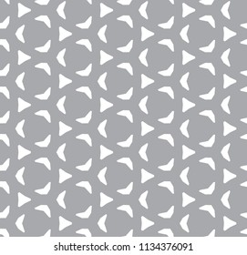 Seamless vector pattern in geometric ornamental style