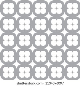 Seamless vector pattern in geometric ornamental style