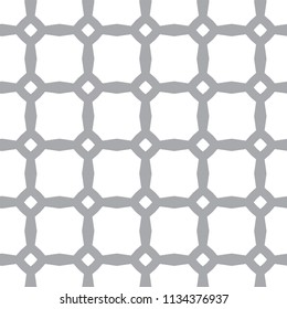 Seamless vector pattern in geometric ornamental style