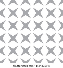 Seamless vector pattern in geometric ornamental style