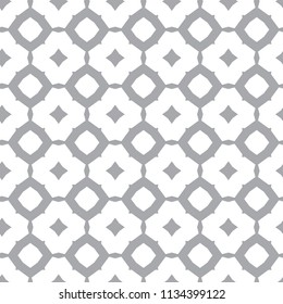 Seamless vector pattern in geometric ornamental style