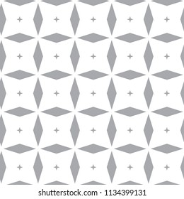 Seamless vector pattern in geometric ornamental style