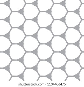 Seamless vector pattern in geometric ornamental style