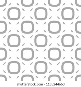 Seamless vector pattern in geometric ornamental style