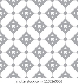 Seamless vector pattern in geometric ornamental style