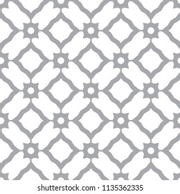 Seamless vector pattern in geometric ornamental style