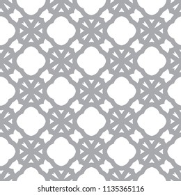 Seamless vector pattern in geometric ornamental style
