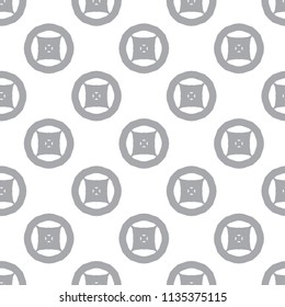 Seamless vector pattern in geometric ornamental style