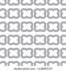 Seamless vector pattern in geometric ornamental style