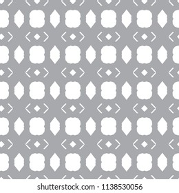 Seamless vector pattern in geometric ornamental style