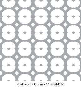 Seamless vector pattern in geometric ornamental style