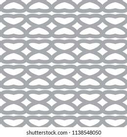 Seamless vector pattern in geometric ornamental style