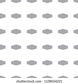 Seamless vector pattern in geometric ornamental style