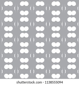 Seamless vector pattern in geometric ornamental style