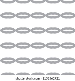 Seamless vector pattern in geometric ornamental style
