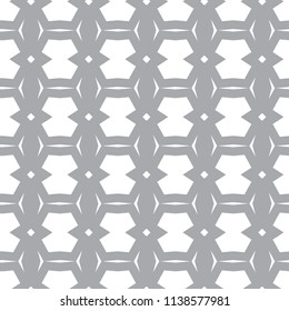 Seamless vector pattern in geometric ornamental style
