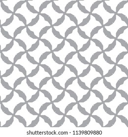 Seamless vector pattern in geometric ornamental style