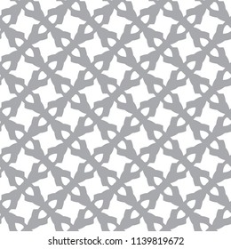 Seamless vector pattern in geometric ornamental style