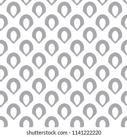 Seamless vector pattern in geometric ornamental style