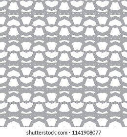 Seamless vector pattern in geometric ornamental style