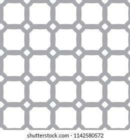 Seamless vector pattern in geometric ornamental style