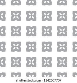 Seamless vector pattern in geometric ornamental style