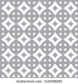 Seamless vector pattern in geometric ornamental style