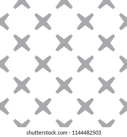 Seamless vector pattern in geometric ornamental style