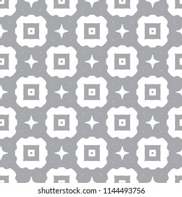 Seamless vector pattern in geometric ornamental style