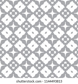 Seamless vector pattern in geometric ornamental style