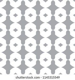 Seamless vector pattern in geometric ornamental style