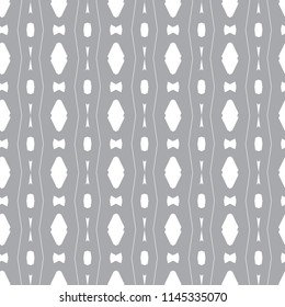Seamless vector pattern in geometric ornamental style