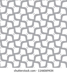 Seamless vector pattern in geometric ornamental style