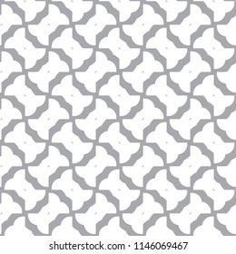 Seamless vector pattern in geometric ornamental style