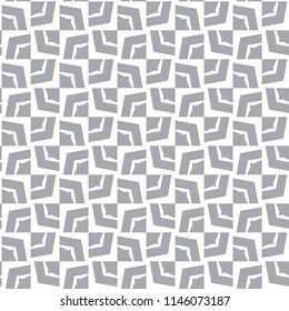 Seamless vector pattern in geometric ornamental style