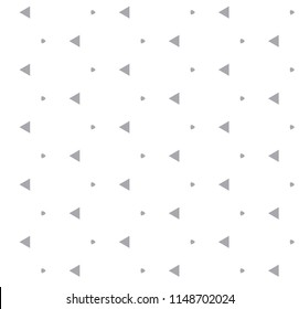 Seamless vector pattern in geometric ornamental style