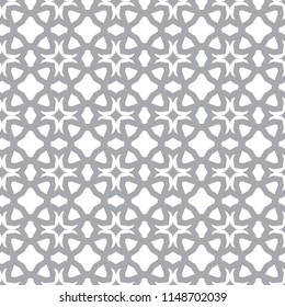 Seamless vector pattern in geometric ornamental style