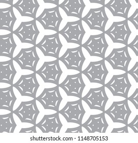 Seamless vector pattern in geometric ornamental style