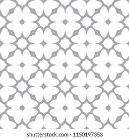 Seamless vector pattern in geometric ornamental style