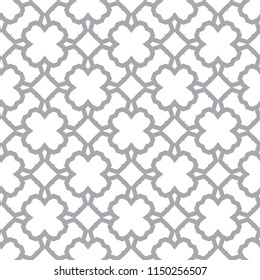 Seamless vector pattern in geometric ornamental style